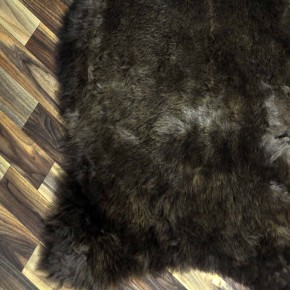 XL ÖKO Lammfell Schaffell Fell braun 115x80 geschoren #9259
