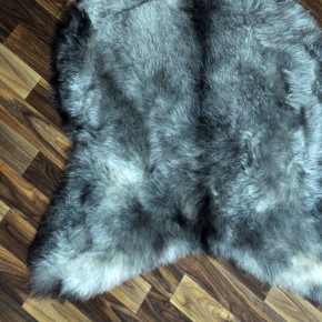 XXL ÖKO Lammfell Schaffell Fell grau 120x85 geschoren #9262