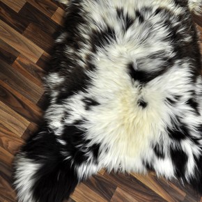 XXXL ÖKO Schaffell Lammfell beige braun 135x85 riesig #9384