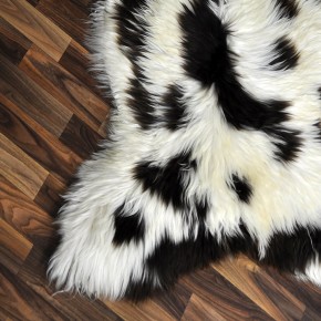 XXXL ÖKO Schaffell Lammfell beige braun 130x85 groß #9388