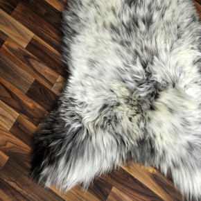 XXL ÖKO Schaffell Lammfell beige braun 120x80 Couch Auflage #9403