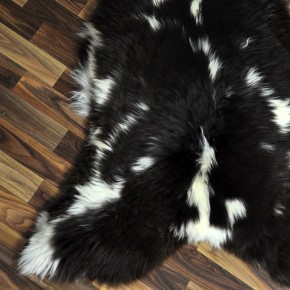 XXL ÖKO Schaffell Lammfell beige braun 125x80 Couch Auflage #9427