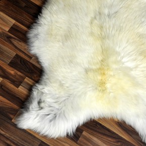 XL ÖKO Schaffell Lammfell beige braun 115x75 Sheepskin #9439