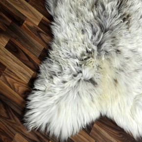 XXXL ÖKO Schaffell Lammfell beige braun 130x80 groß Kamin #9494