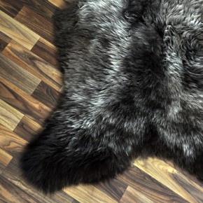 XXL ÖKO Schaffell Lammfell braun beige 120x80 Couch Auflage #9511