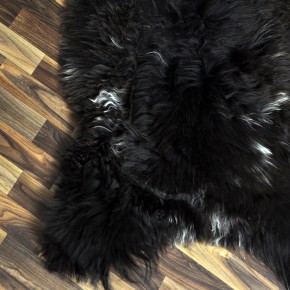 XXL ÖKO Schaffell Lammfell braun beige 125x80 Couch Auflage #9514