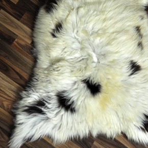 XXXL ÖKO Schaffell Lammfell beige braun 135x80 groß Kamin #9537