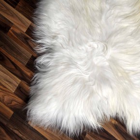 XXL ÖKO Island Schaffell creme weiss 120x90 Rugs #9739