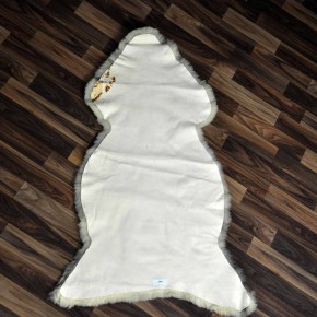 Medizinisches Lammfell – echtes Naturfell 100x60 Hundebett #9945