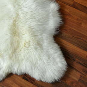 Angebot!! Natur Schaffell Lammfell sheep naturweiss 90-100 x 60-70 cm